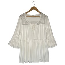 POL Dress Womens M Tiered Mini