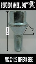 Wheel Bolts Nuts FOR Peugeot