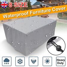 Heavy Duty Waterproof Garden Patio Furniture Cover Rattan Table Cube Set Outdoor