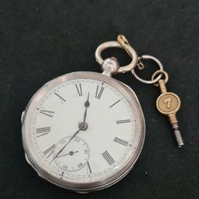 Antique Solid Silver Gents