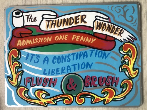Hand painted humour - ,
