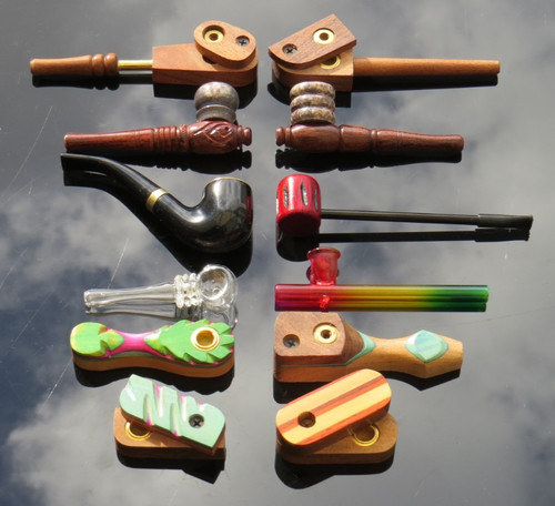 Small wooden metal glass - wooden, /