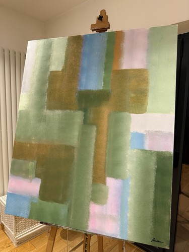 Original abstract painting - painting, on
