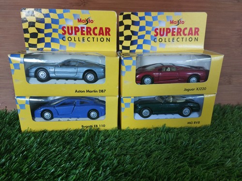 Boxed maisto supercar - 4, x