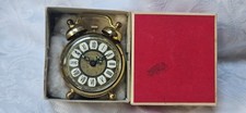 Vintage West German Small Alarm Clock (Estyma)  Retro Kitsch 1970s