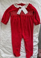 Baby girls playsuit/babygro from Next 9-12 months - brand new