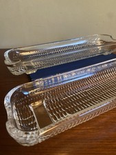 Rayware Glass Gourmet Kitchen Vintage Corn Cob Holders