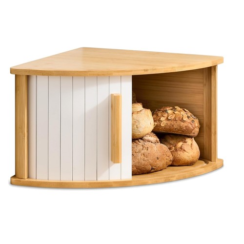 Corner bread bin with sliding - corner,