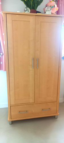 Mamas papas double wardrobe - papas,