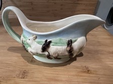 Rare James Herriot Country Kitchen Gamboling Lambs Gravy Pot By Border Fine Arts