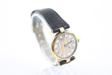 Must De Cartier Vendome .925 Gold Plated Watch Quartz Working