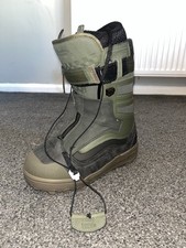 Vans Hi-Country & Hell-Bound Snowboard Boots Olive/Gum UK 6.5 US 7.5 Brand New