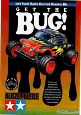 PPOT44 TAMIYA MODELS KT ADVERT 11X8 BLITZER BEETLE 1:10 RC
