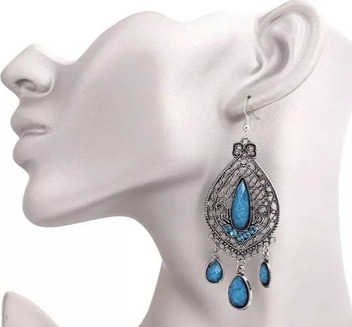 Beautiful teardrop blue - teardrop,