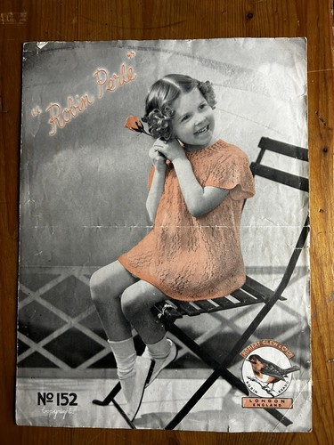 Vintage robin pattern girl s - robin, girl's