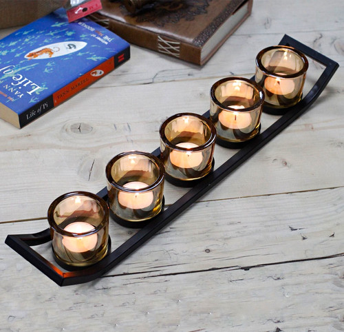 Centrepiece iron votive - centrepiece,