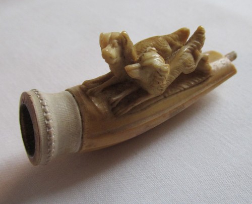 Meerschaum cheroot holder - meerschaum,