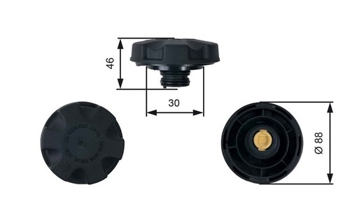 Gates coolant expansion tank - coolant,