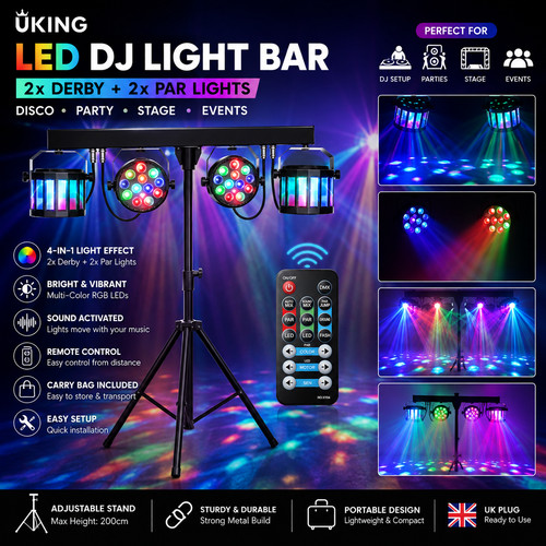 Uking led light bar with - led,