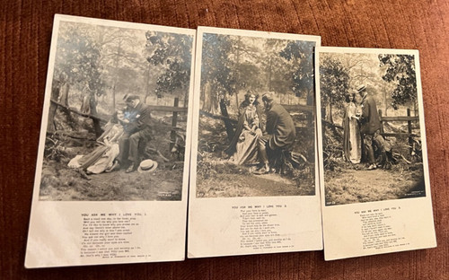 Antique postcards bamforth - postcards,