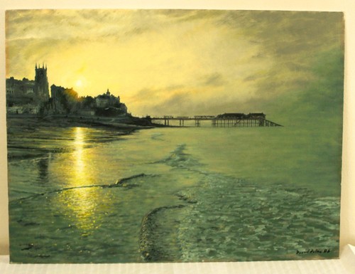 Coastal seascape c20th oil - coastal, seascape.