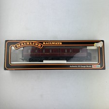 Mainline Railways 00 Gauge 50’ Parcel Van BG LMS maroon 