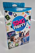 Sing Party for Nintendo Wii U ,  New Sealed with Microphone