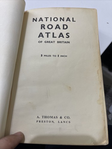 National road atlas miles - national,