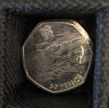 London Olympic 2012 50p Coin - Aquatics / Swimming - FREE POSTAGE
