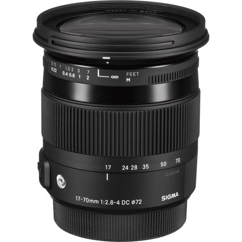 Sigma 70mm 4 dc - 17-70mm, f/2.8-4