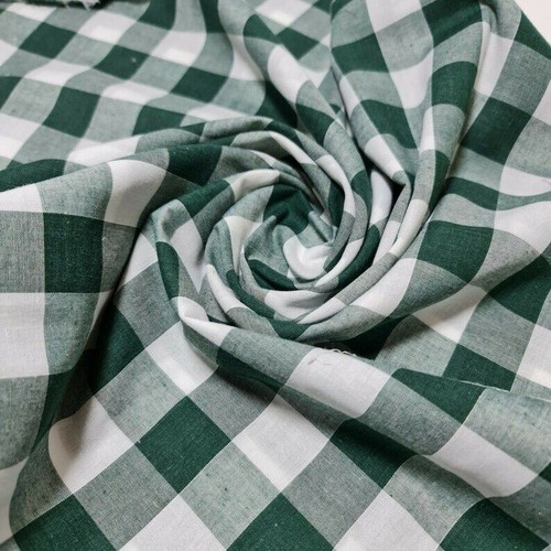 Gingham tablecloth polycotton - gingham,