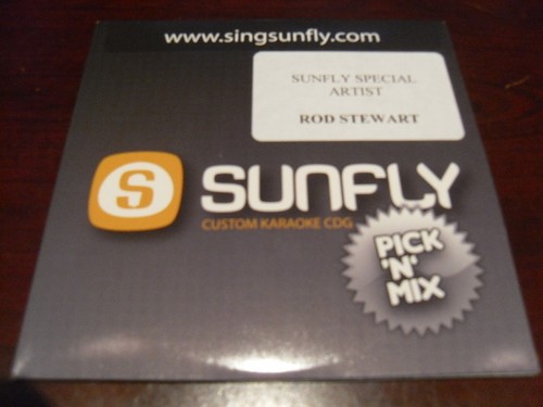 Sunfly karaoke disc - pick, mix