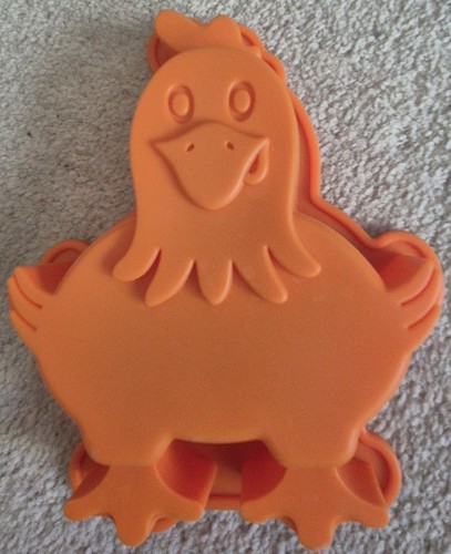 Rooster chicken silicone - x2,