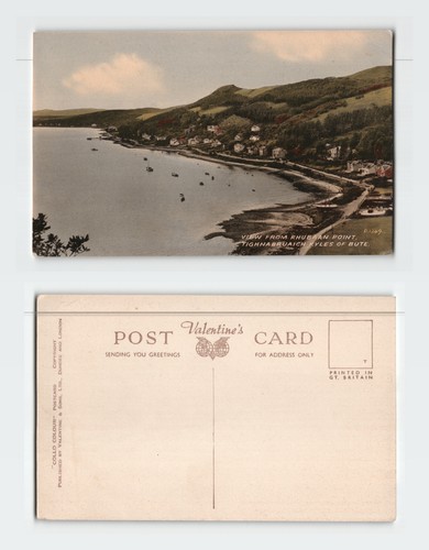 Vintage postcard tighnabruaich - postcard,