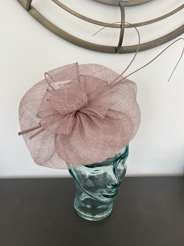 Taupe light brown - , fascinator
