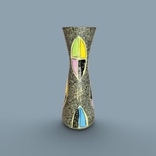 Bay Pottery Vase 595-35 • Bodo Mans • Decor Sudan • 1959 • Mid CenturyVintage 