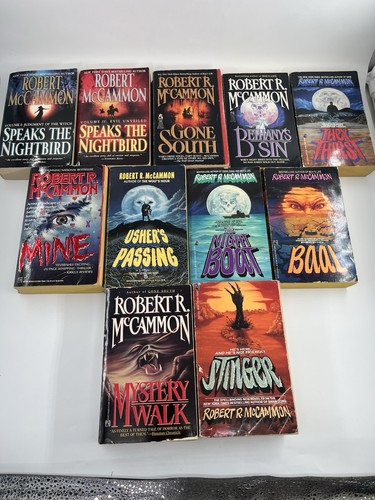 Robert mccammon paperback lot - robert,