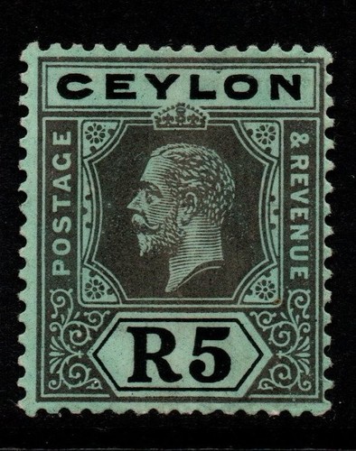 Ceylon sg317a 1914 - ceylon,
