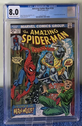Amazing spiderman 124 cgc - #124,
