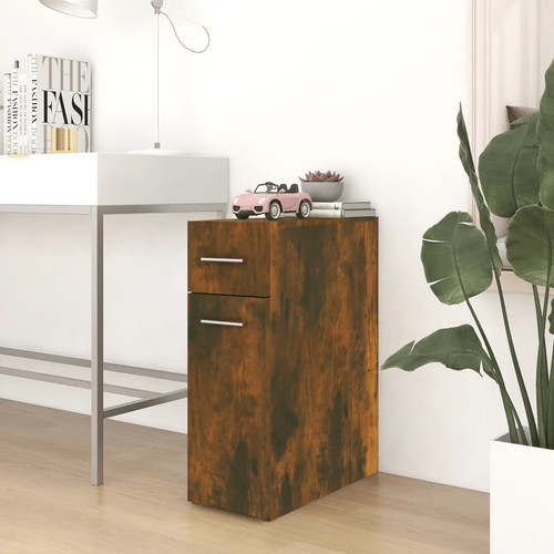 Apothecary cabinet smoked oak - smoked,