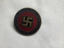 National Savings Committee For Service, Original Not A Reproduction Badge