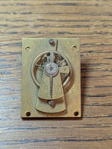 Clock platform escapement - clock,