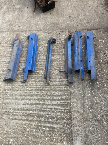 Vintage tractor trailer posts - vintage,