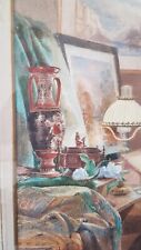 Antique Royal College Of Art Victorian Water Colour Art Painting ESK C1874