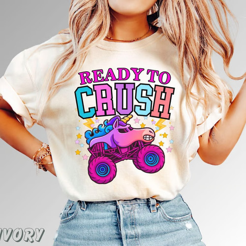 Unicorn monster truck - unicorn,