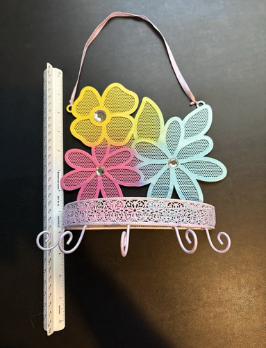 Floral metal hanging - floral,