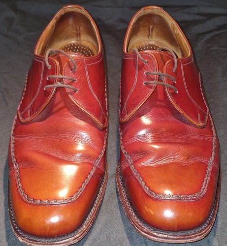 Loake brown leather lace-up