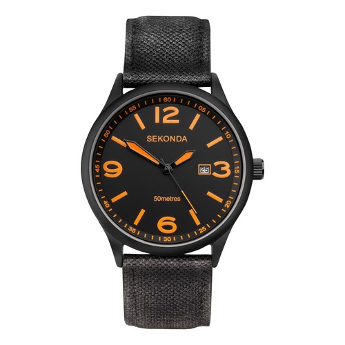 Sekonda gents black padded - sekonda,