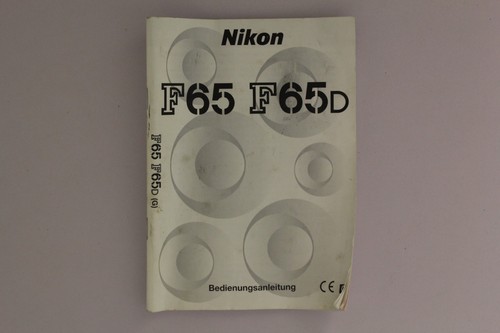 Nikon f65 f65d manual - f65,