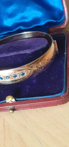 Vintage rolled gold - gold, bangle